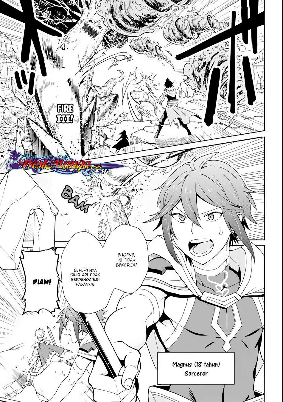 Kouryakuhon o Kushi Suru Saikyou no Mahoutsukai ~”meirei sa sero” to wa Iwa Senai Oreryuu Mao Tobatsu Saizen Ruuto ~ Chapter 1 - halaman 5