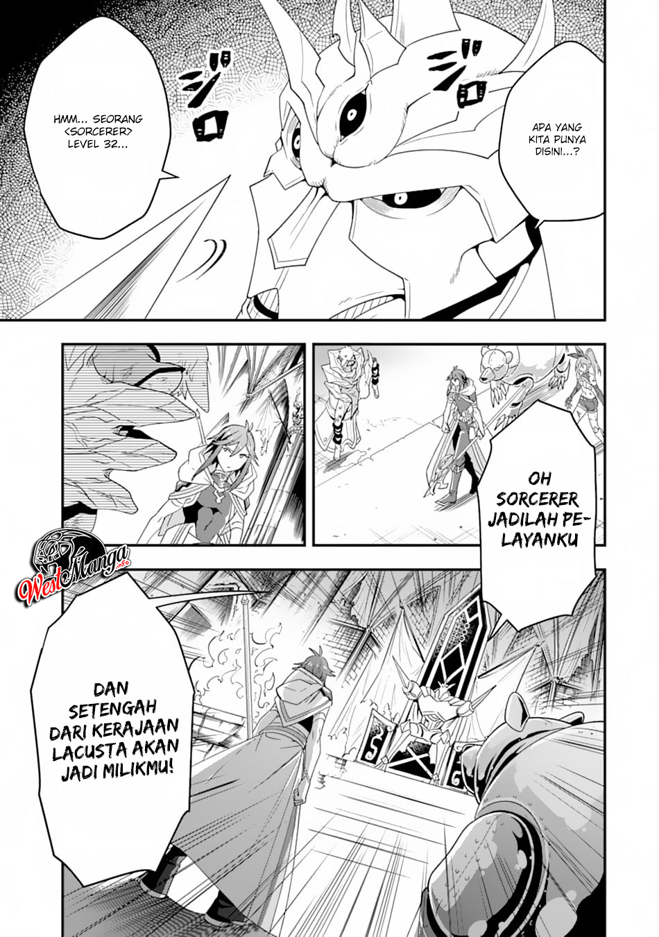 Kouryakuhon o Kushi Suru Saikyou no Mahoutsukai ~”meirei sa sero” to wa Iwa Senai Oreryuu Mao Tobatsu Saizen Ruuto ~ Chapter 10 - halaman 31