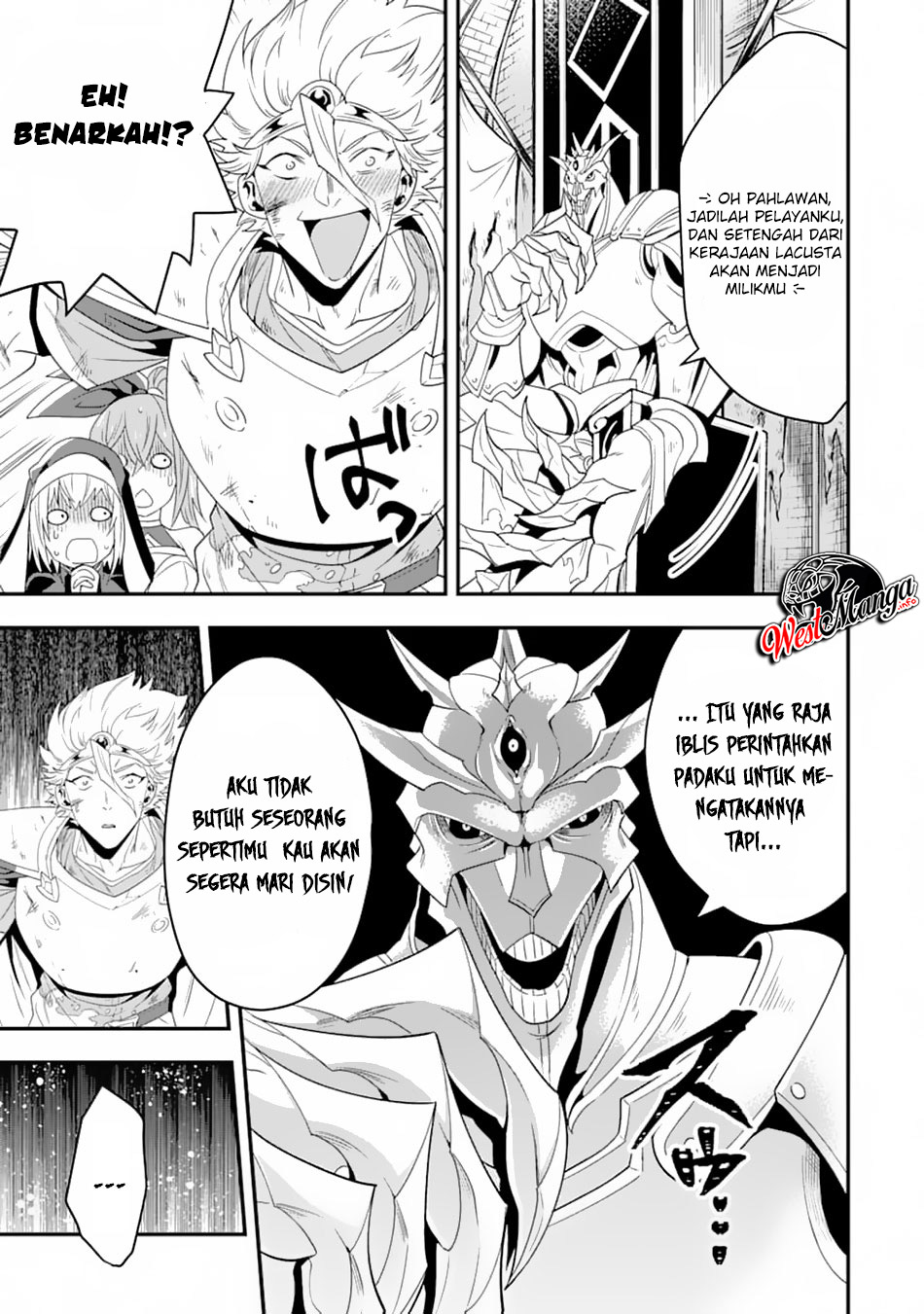 Kouryakuhon o Kushi Suru Saikyou no Mahoutsukai ~”meirei sa sero” to wa Iwa Senai Oreryuu Mao Tobatsu Saizen Ruuto ~ Chapter 10 - halaman 9