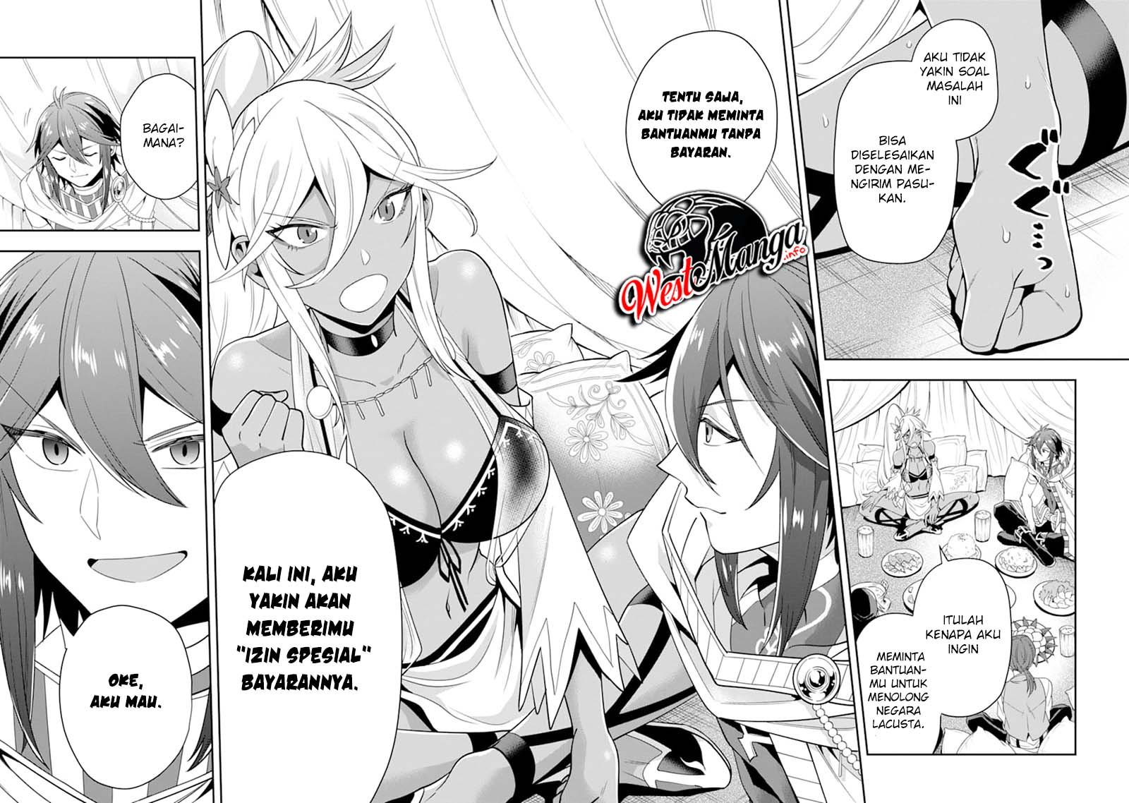 Kouryakuhon o Kushi Suru Saikyou no Mahoutsukai ~”meirei sa sero” to wa Iwa Senai Oreryuu Mao Tobatsu Saizen Ruuto ~ Chapter 20 - halaman 30