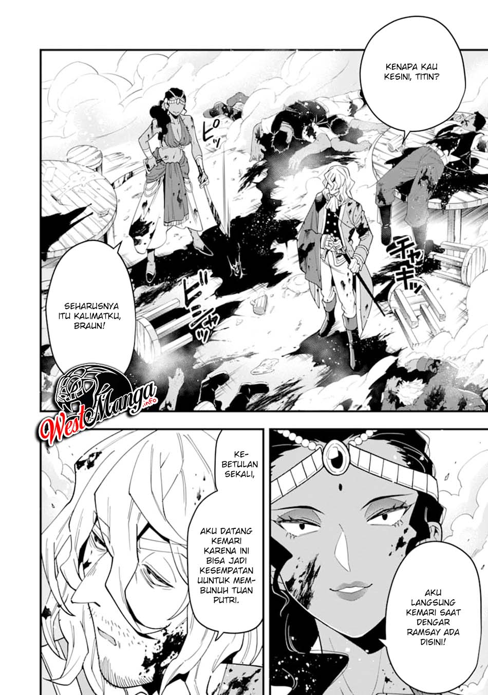 Kouryakuhon o Kushi Suru Saikyou no Mahoutsukai ~”meirei sa sero” to wa Iwa Senai Oreryuu Mao Tobatsu Saizen Ruuto ~ Chapter 21 - halaman 8