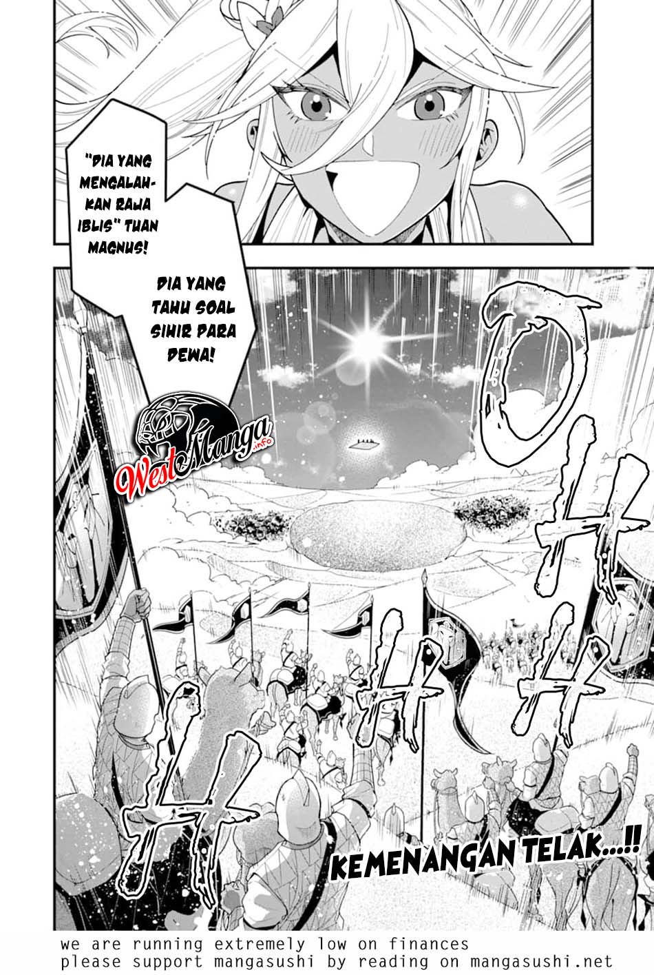 Kouryakuhon o Kushi Suru Saikyou no Mahoutsukai ~”meirei sa sero” to wa Iwa Senai Oreryuu Mao Tobatsu Saizen Ruuto ~ Chapter 22 - halaman 33