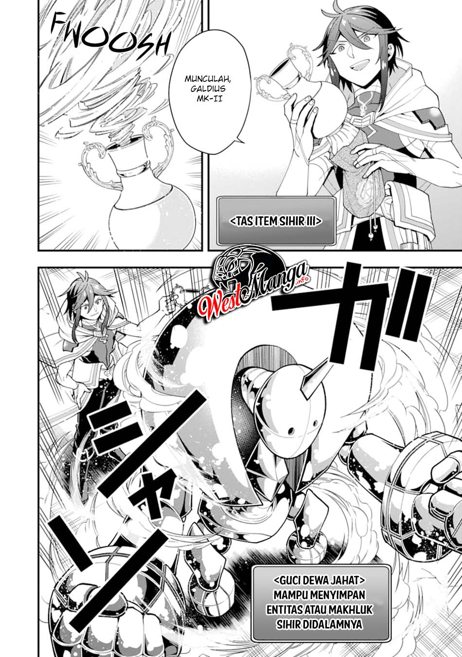 Kouryakuhon o Kushi Suru Saikyou no Mahoutsukai ~”meirei sa sero” to wa Iwa Senai Oreryuu Mao Tobatsu Saizen Ruuto ~ Chapter 23 - halaman 28