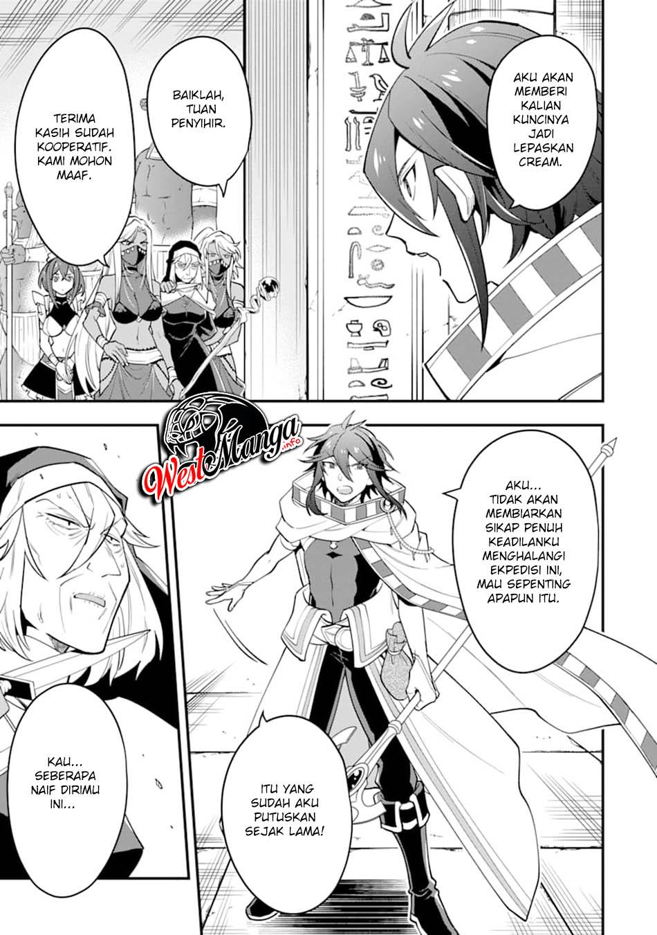 Kouryakuhon o Kushi Suru Saikyou no Mahoutsukai ~”meirei sa sero” to wa Iwa Senai Oreryuu Mao Tobatsu Saizen Ruuto ~ Chapter 24 - halaman 32