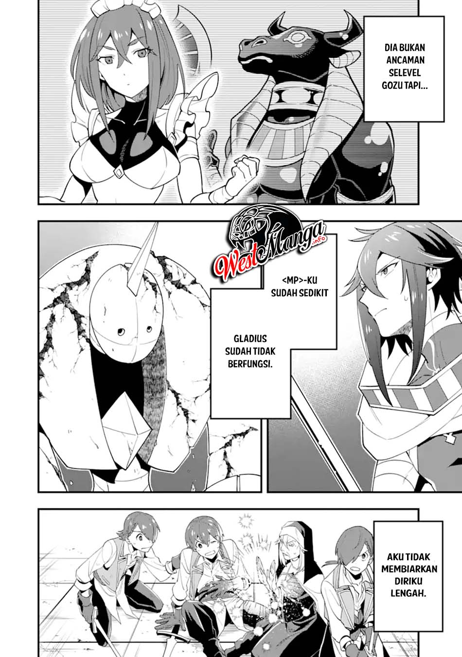 Kouryakuhon o Kushi Suru Saikyou no Mahoutsukai ~”meirei sa sero” to wa Iwa Senai Oreryuu Mao Tobatsu Saizen Ruuto ~ Chapter 25 - halaman 12