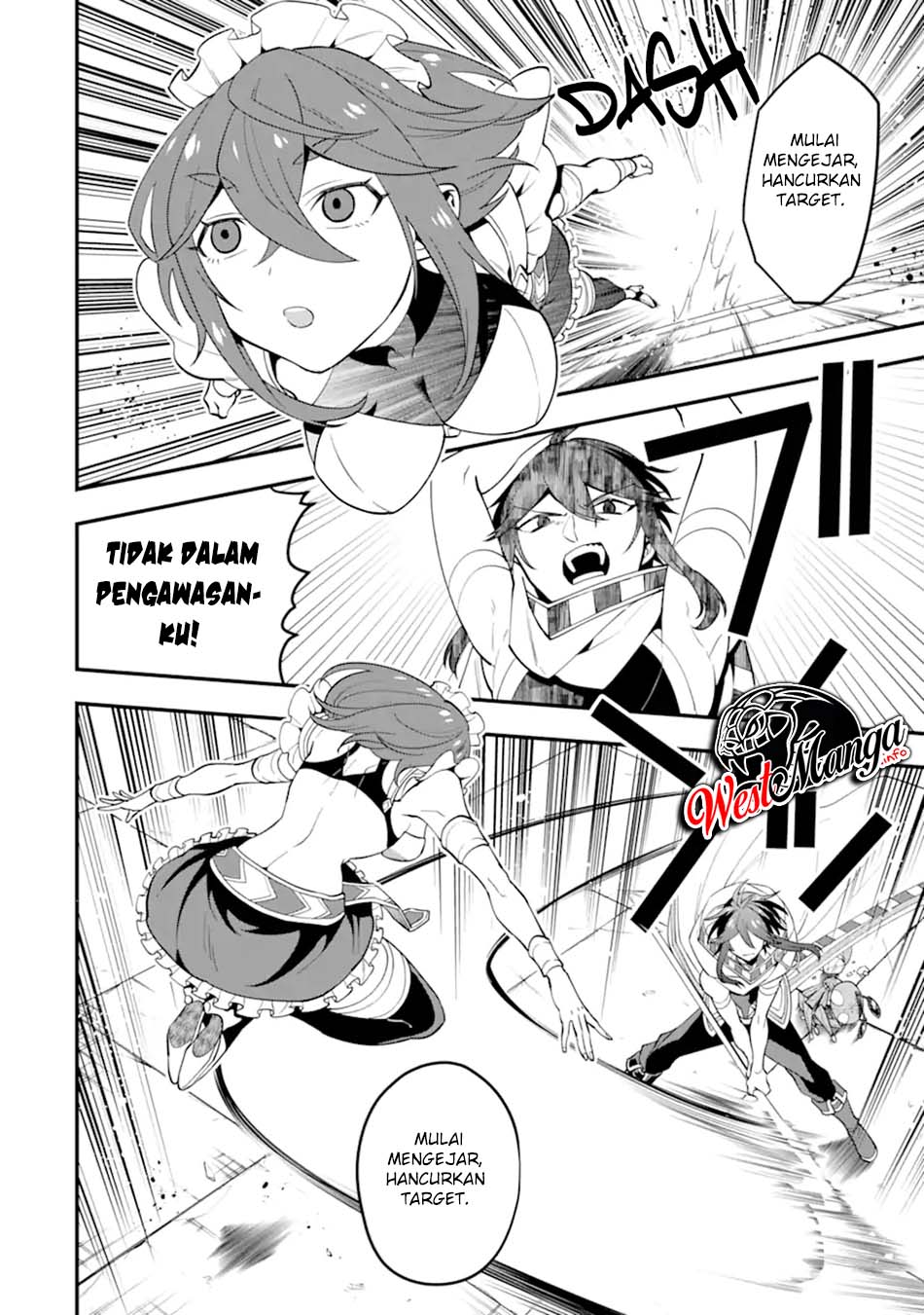 Kouryakuhon o Kushi Suru Saikyou no Mahoutsukai ~”meirei sa sero” to wa Iwa Senai Oreryuu Mao Tobatsu Saizen Ruuto ~ Chapter 25 - halaman 6