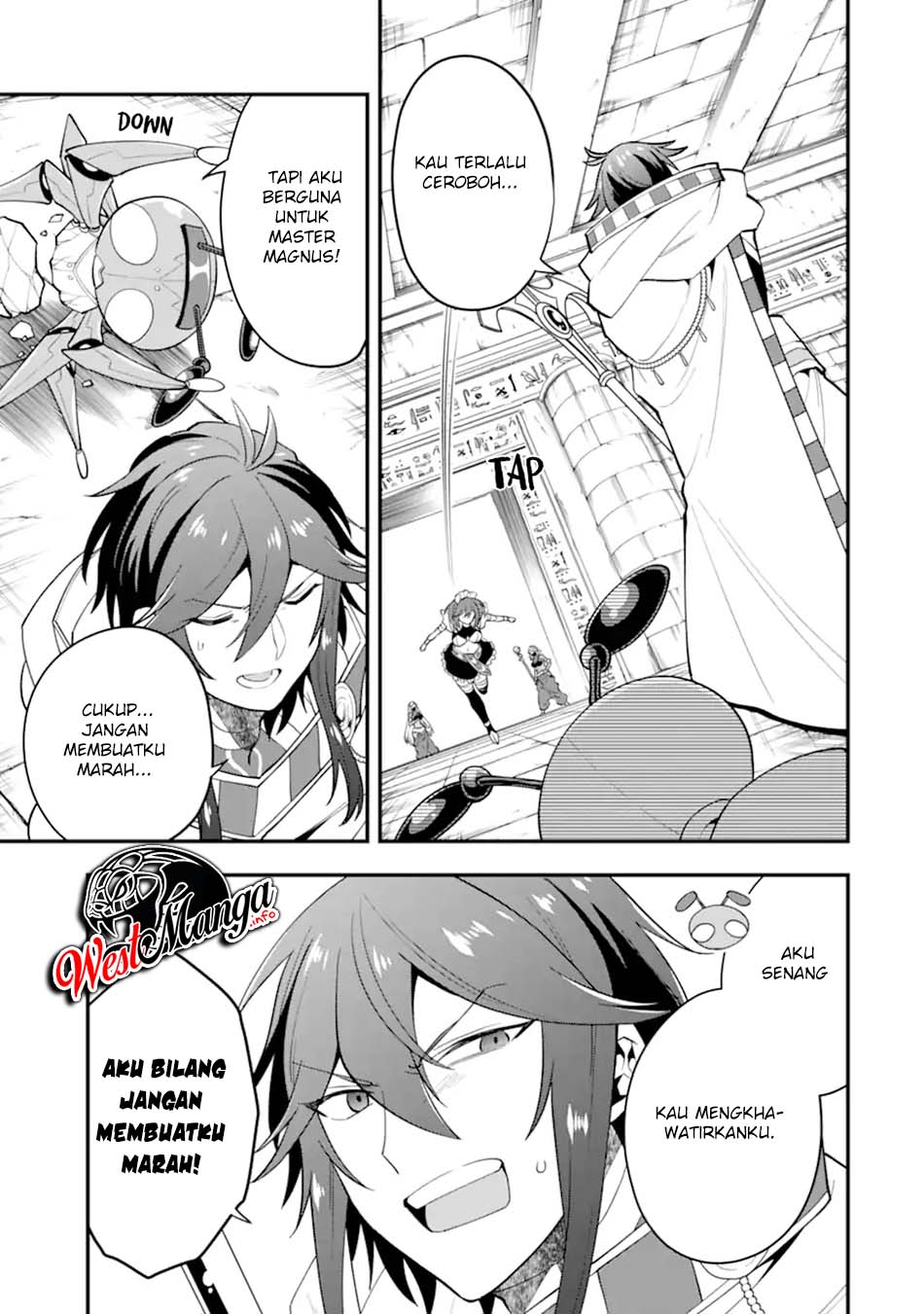 Kouryakuhon o Kushi Suru Saikyou no Mahoutsukai ~”meirei sa sero” to wa Iwa Senai Oreryuu Mao Tobatsu Saizen Ruuto ~ Chapter 25 - halaman 7