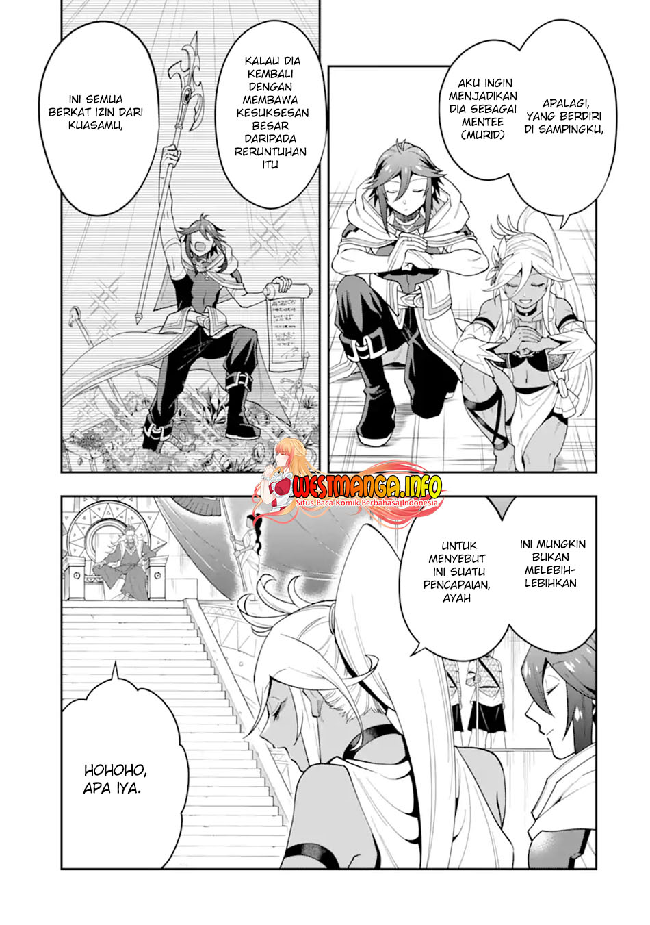 Kouryakuhon o Kushi Suru Saikyou no Mahoutsukai ~”meirei sa sero” to wa Iwa Senai Oreryuu Mao Tobatsu Saizen Ruuto ~ Chapter 26 - halaman 14