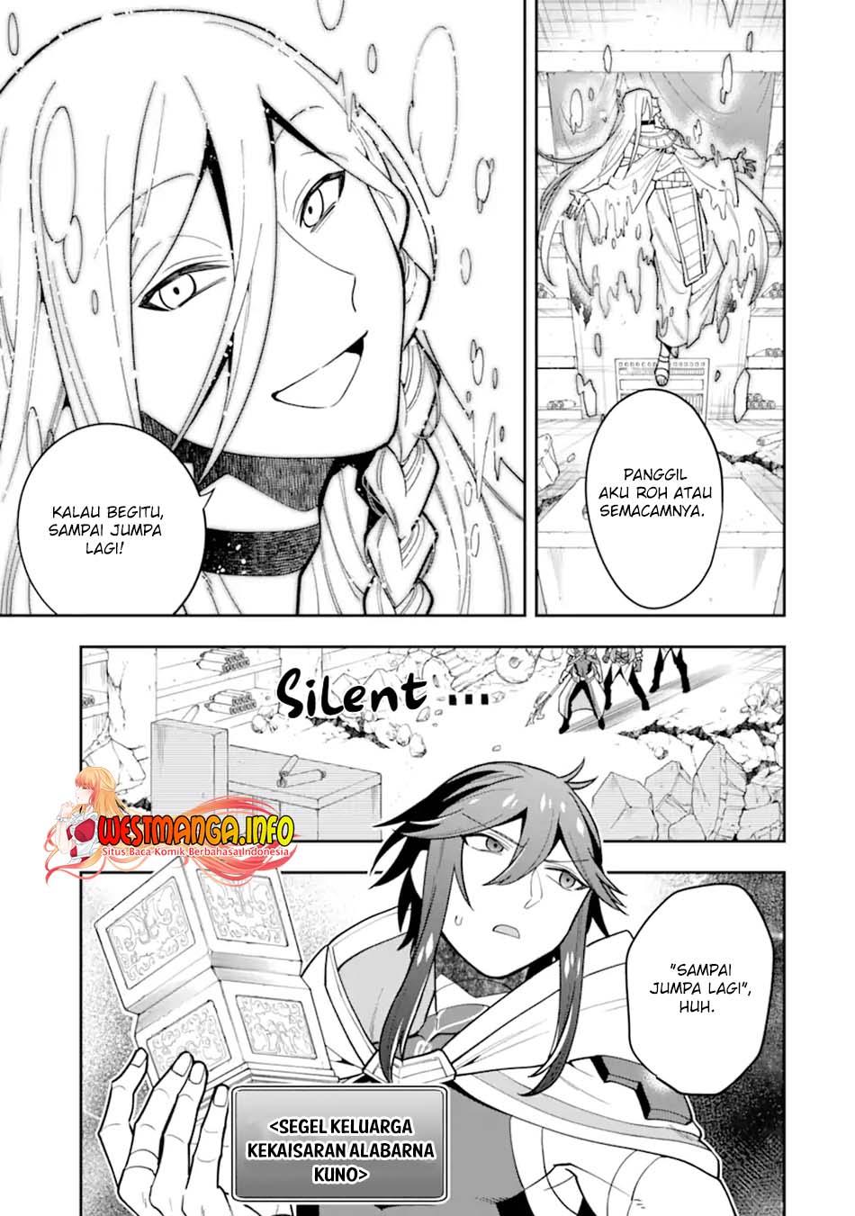 Kouryakuhon o Kushi Suru Saikyou no Mahoutsukai ~”meirei sa sero” to wa Iwa Senai Oreryuu Mao Tobatsu Saizen Ruuto ~ Chapter 28 - halaman 18