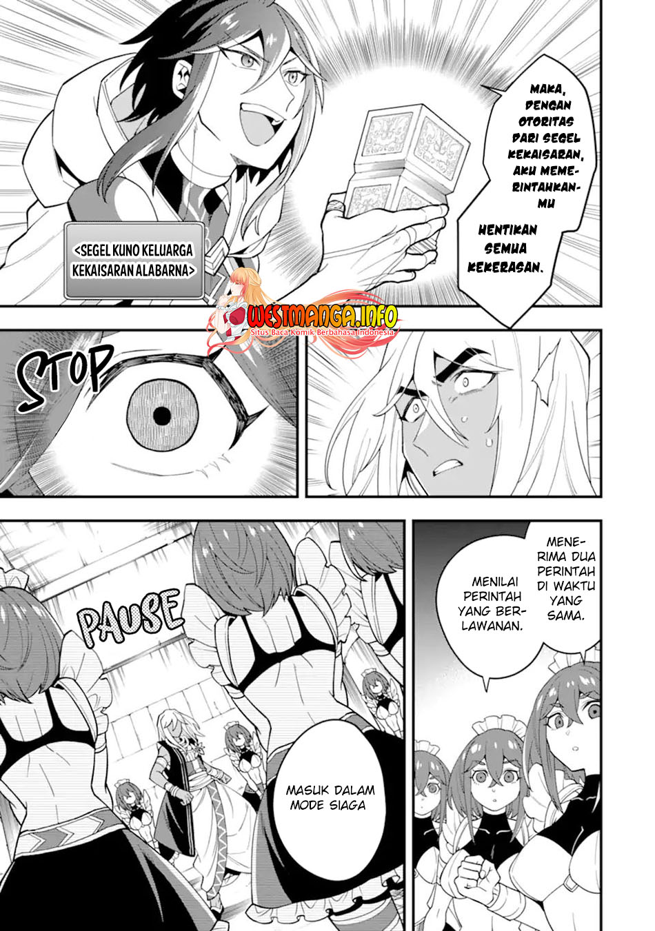 Kouryakuhon o Kushi Suru Saikyou no Mahoutsukai ~”meirei sa sero” to wa Iwa Senai Oreryuu Mao Tobatsu Saizen Ruuto ~ Chapter 29 - halaman 9
