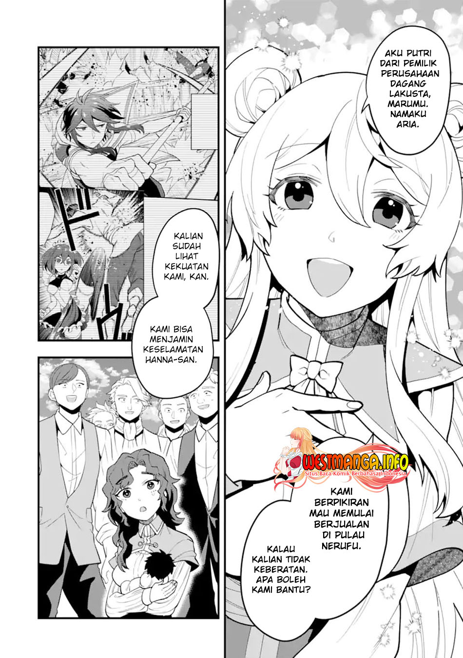 Kouryakuhon o Kushi Suru Saikyou no Mahoutsukai ~”meirei sa sero” to wa Iwa Senai Oreryuu Mao Tobatsu Saizen Ruuto ~ Chapter 32 - halaman 8