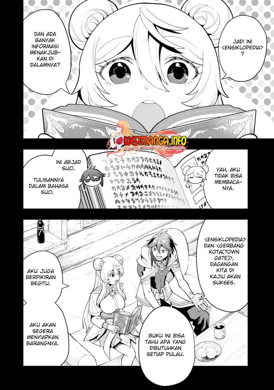 Kouryakuhon o Kushi Suru Saikyou no Mahoutsukai ~”meirei sa sero” to wa Iwa Senai Oreryuu Mao Tobatsu Saizen Ruuto ~ Chapter 34.1 - halaman 4