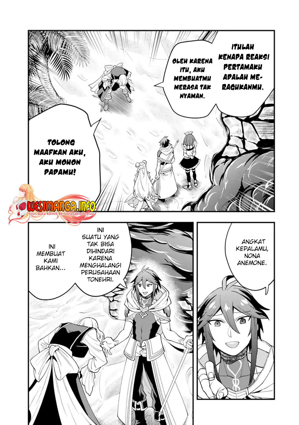 Kouryakuhon o Kushi Suru Saikyou no Mahoutsukai ~”meirei sa sero” to wa Iwa Senai Oreryuu Mao Tobatsu Saizen Ruuto ~ Chapter 34.2 - halaman 16