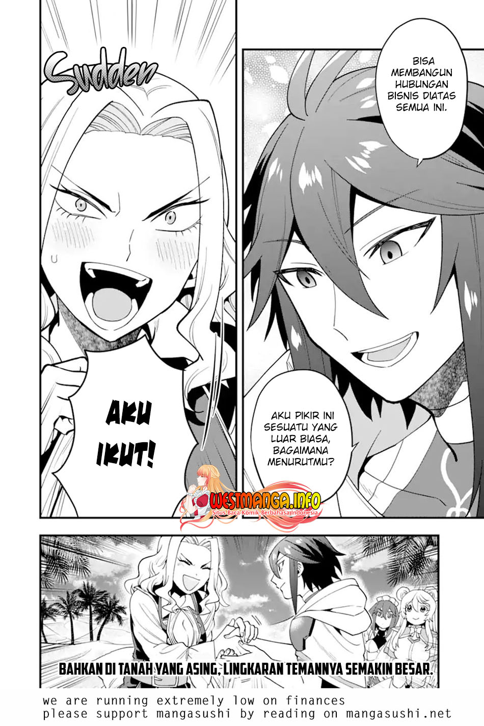 Kouryakuhon o Kushi Suru Saikyou no Mahoutsukai ~”meirei sa sero” to wa Iwa Senai Oreryuu Mao Tobatsu Saizen Ruuto ~ Chapter 34.2 - halaman 17