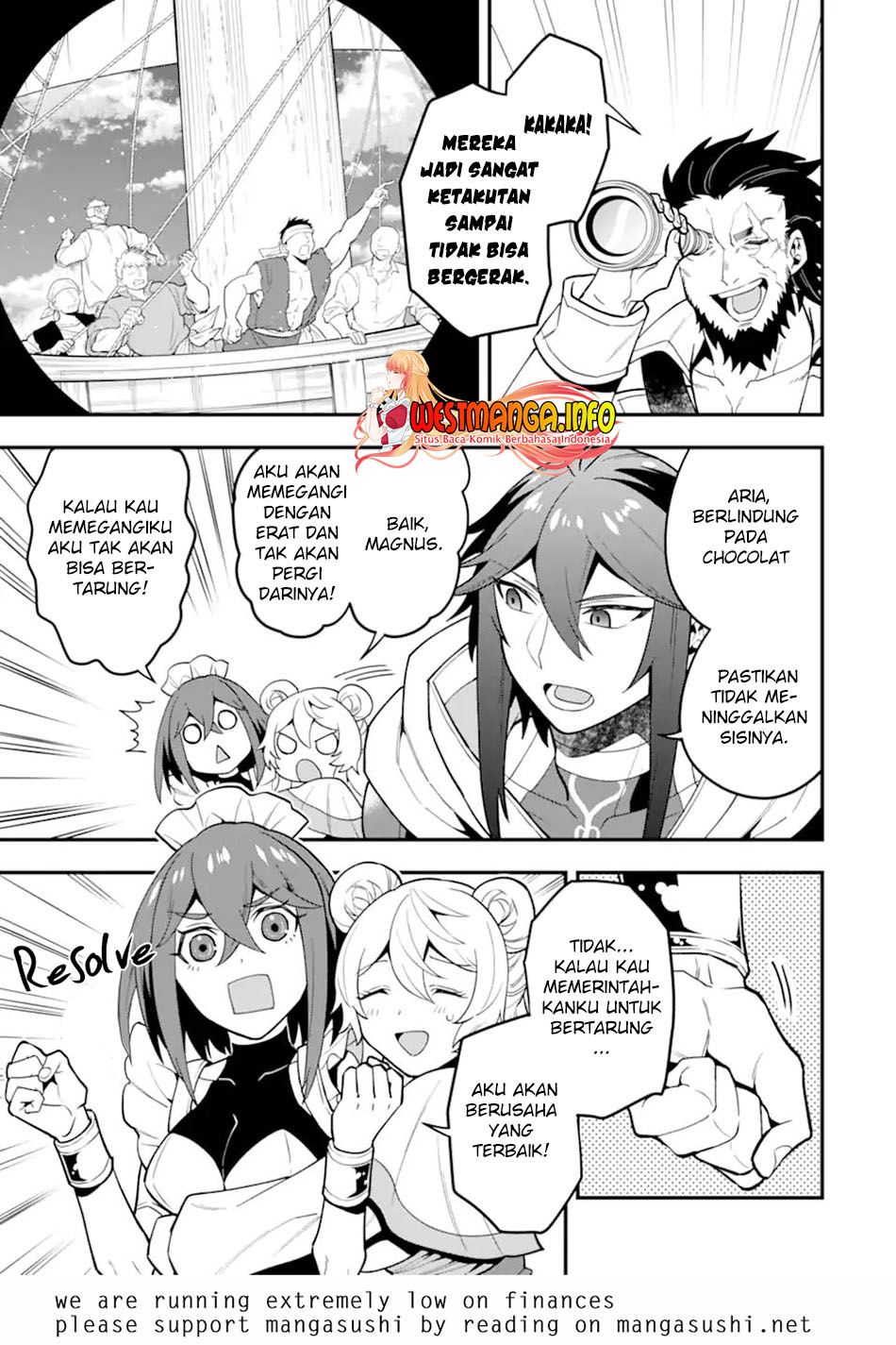 Kouryakuhon o Kushi Suru Saikyou no Mahoutsukai ~”meirei sa sero” to wa Iwa Senai Oreryuu Mao Tobatsu Saizen Ruuto ~ Chapter 35.1 - halaman 18