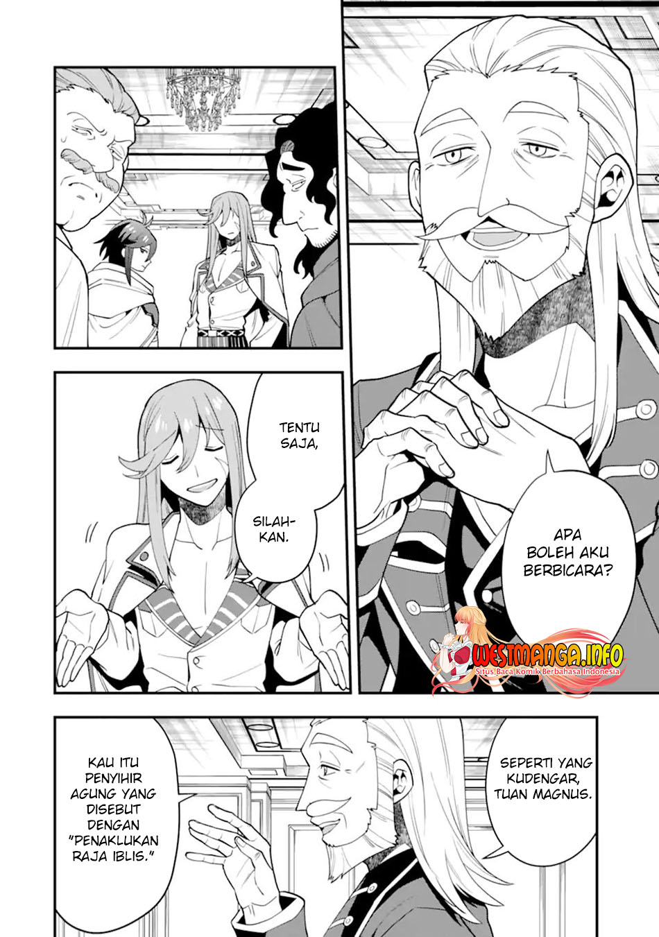 Kouryakuhon o Kushi Suru Saikyou no Mahoutsukai ~”meirei sa sero” to wa Iwa Senai Oreryuu Mao Tobatsu Saizen Ruuto ~ Chapter 36.2 - halaman 13