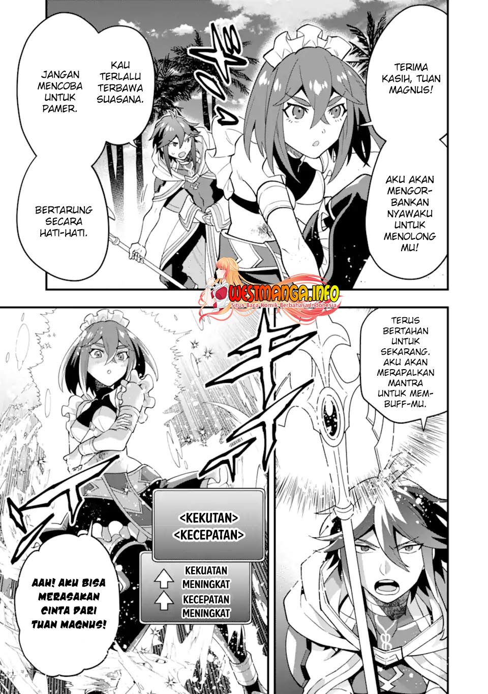 Kouryakuhon o Kushi Suru Saikyou no Mahoutsukai ~”meirei sa sero” to wa Iwa Senai Oreryuu Mao Tobatsu Saizen Ruuto ~ Chapter 38.2 - halaman 13