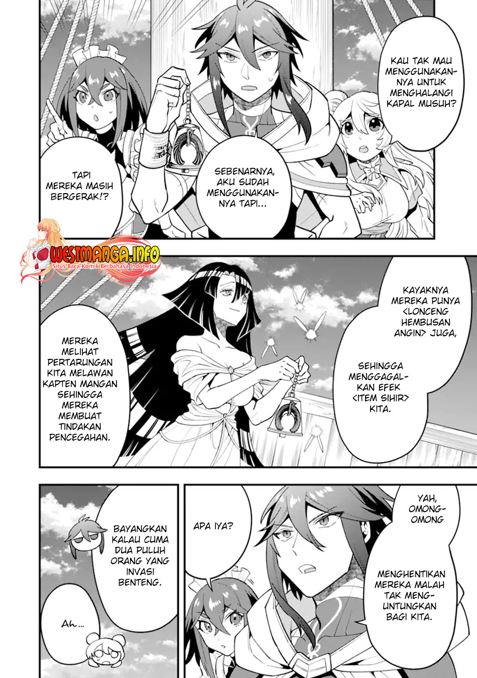 Kouryakuhon o Kushi Suru Saikyou no Mahoutsukai ~”meirei sa sero” to wa Iwa Senai Oreryuu Mao Tobatsu Saizen Ruuto ~ Chapter 40.1 - halaman 4
