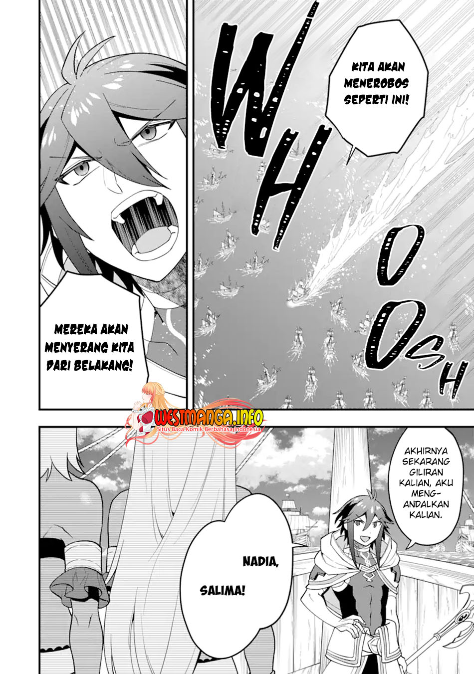 Kouryakuhon o Kushi Suru Saikyou no Mahoutsukai ~”meirei sa sero” to wa Iwa Senai Oreryuu Mao Tobatsu Saizen Ruuto ~ Chapter 40.1 - halaman 8