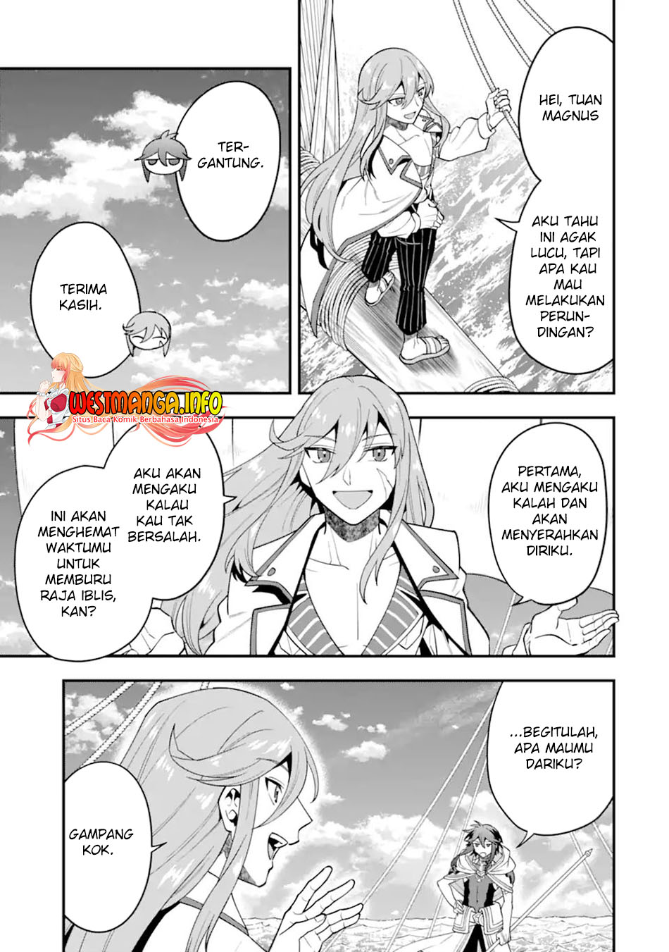 Kouryakuhon o Kushi Suru Saikyou no Mahoutsukai ~”meirei sa sero” to wa Iwa Senai Oreryuu Mao Tobatsu Saizen Ruuto ~ Chapter 40.2 - halaman 12