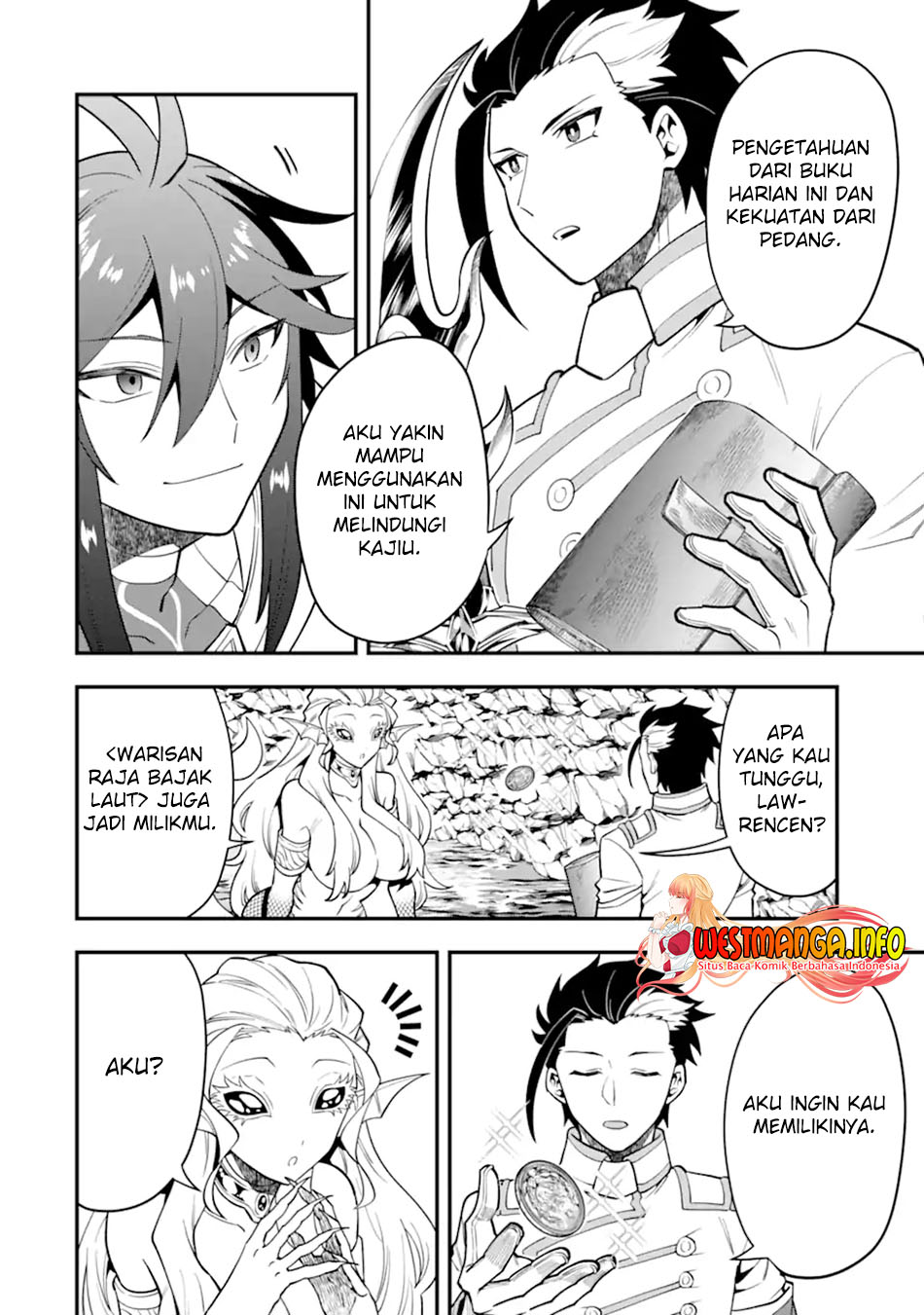 Kouryakuhon o Kushi Suru Saikyou no Mahoutsukai ~”meirei sa sero” to wa Iwa Senai Oreryuu Mao Tobatsu Saizen Ruuto ~ Chapter 42 - halaman 23