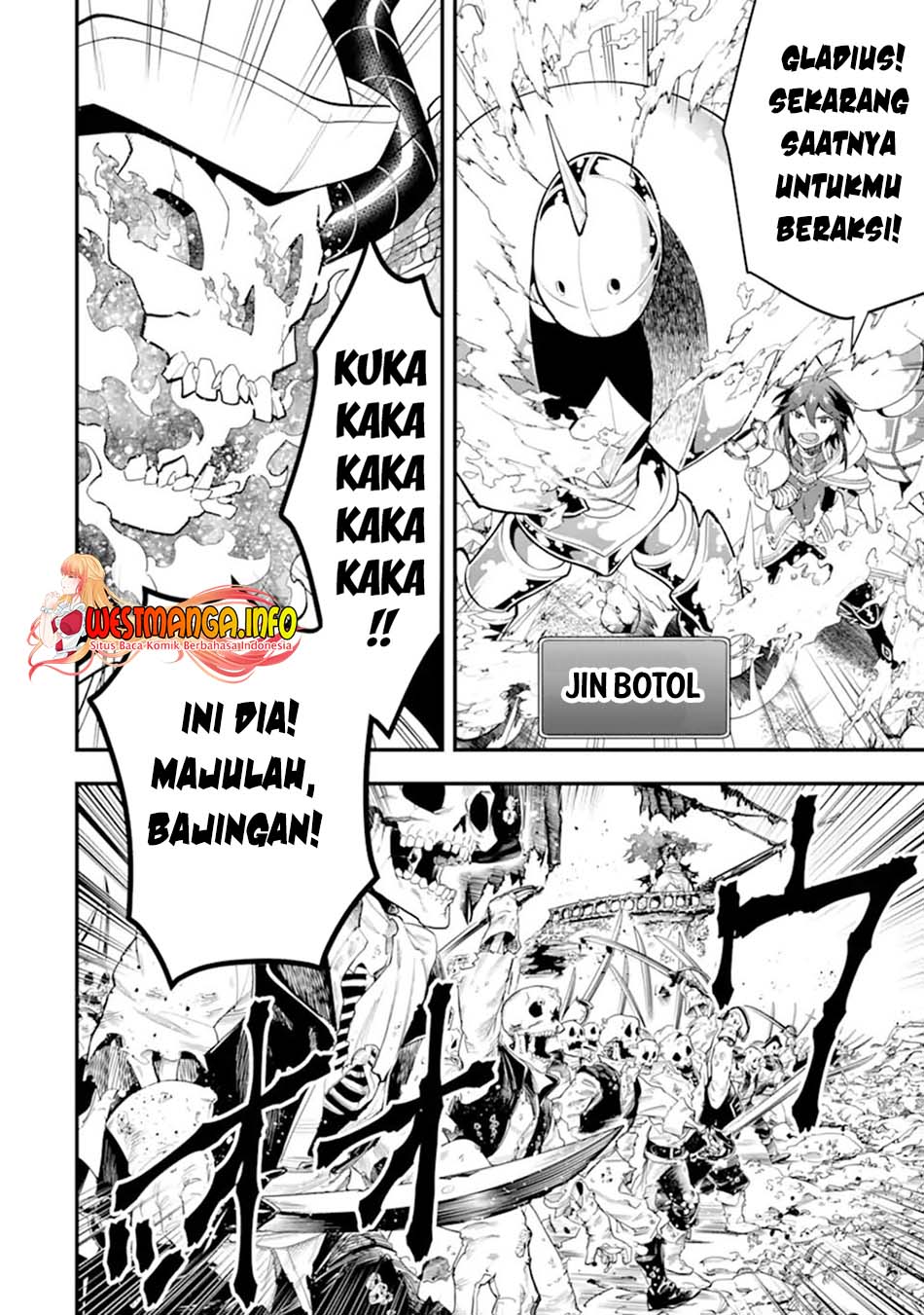 Kouryakuhon o Kushi Suru Saikyou no Mahoutsukai ~”meirei sa sero” to wa Iwa Senai Oreryuu Mao Tobatsu Saizen Ruuto ~ Chapter 43.1 - halaman 10