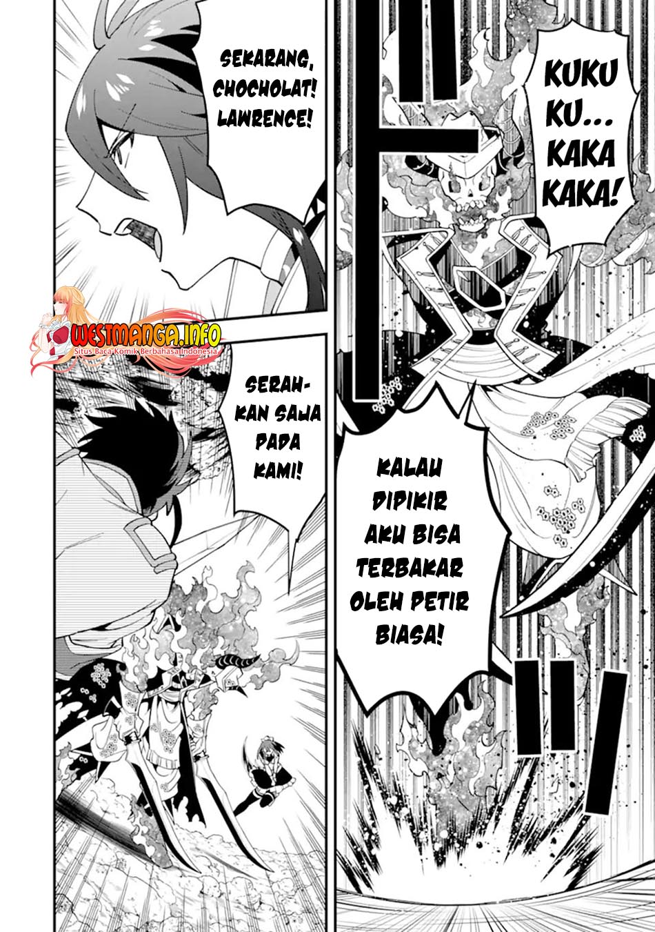 Kouryakuhon o Kushi Suru Saikyou no Mahoutsukai ~”meirei sa sero” to wa Iwa Senai Oreryuu Mao Tobatsu Saizen Ruuto ~ Chapter 43.1 - halaman 14