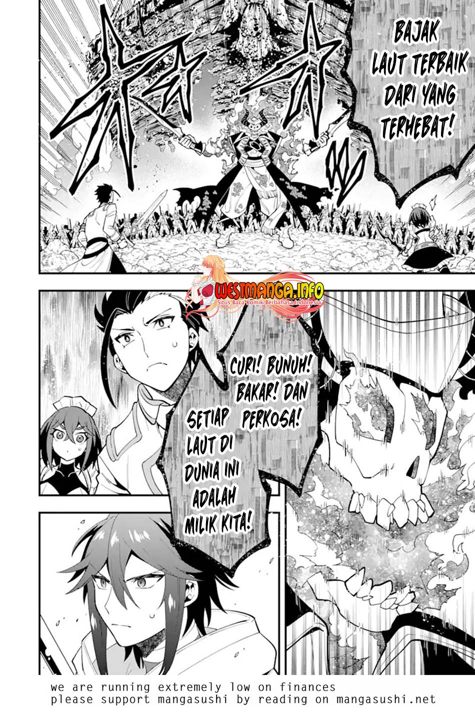 Kouryakuhon o Kushi Suru Saikyou no Mahoutsukai ~”meirei sa sero” to wa Iwa Senai Oreryuu Mao Tobatsu Saizen Ruuto ~ Chapter 43.1 - halaman 16
