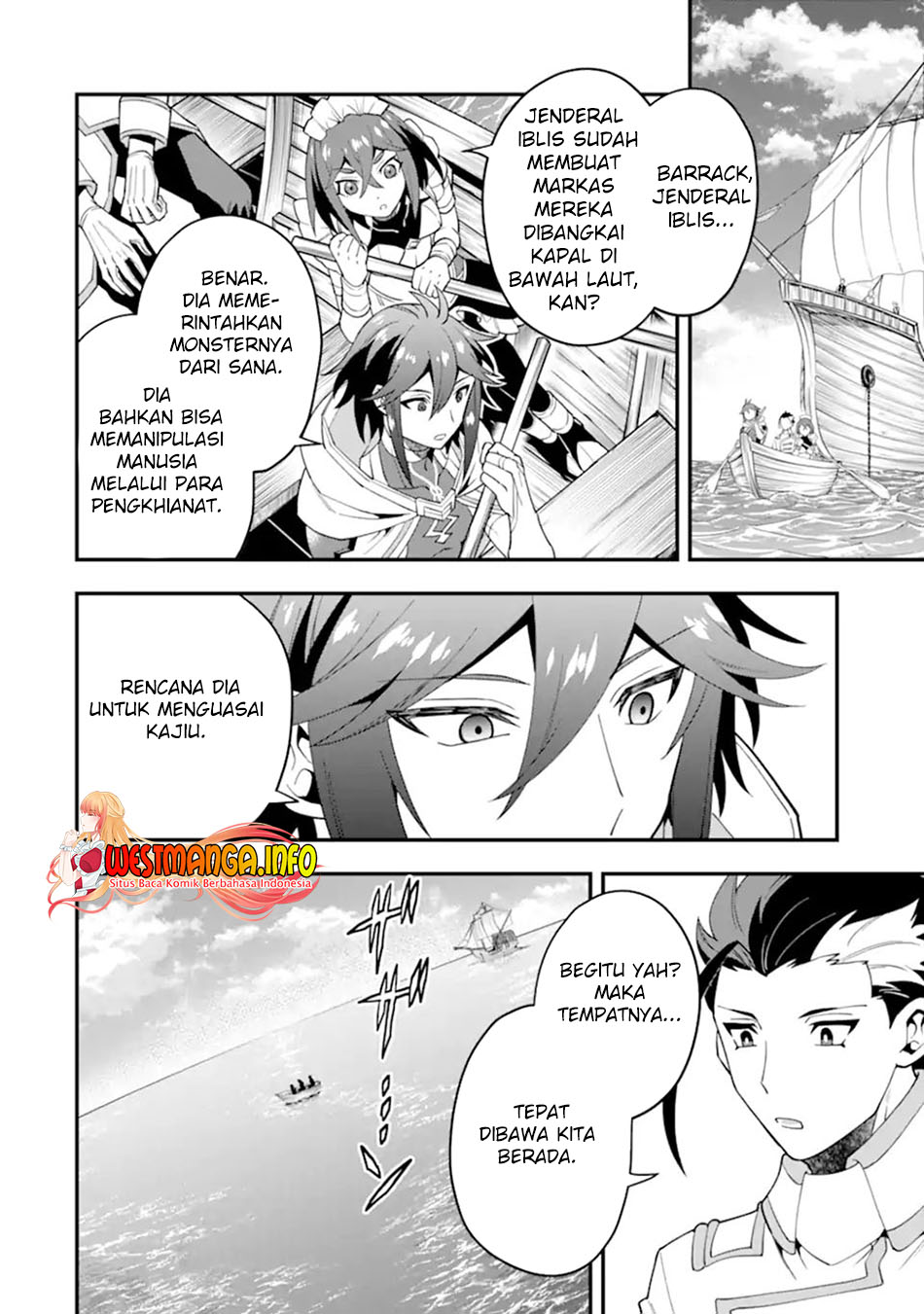 Kouryakuhon o Kushi Suru Saikyou no Mahoutsukai ~”meirei sa sero” to wa Iwa Senai Oreryuu Mao Tobatsu Saizen Ruuto ~ Chapter 43.1 - halaman 4