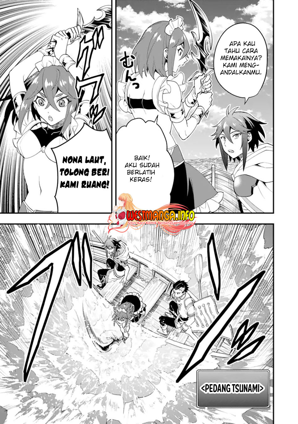 Kouryakuhon o Kushi Suru Saikyou no Mahoutsukai ~”meirei sa sero” to wa Iwa Senai Oreryuu Mao Tobatsu Saizen Ruuto ~ Chapter 43.1 - halaman 5