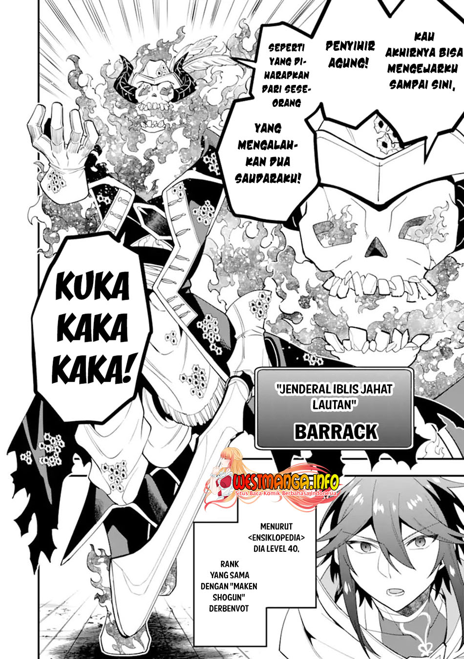 Kouryakuhon o Kushi Suru Saikyou no Mahoutsukai ~”meirei sa sero” to wa Iwa Senai Oreryuu Mao Tobatsu Saizen Ruuto ~ Chapter 43.1 - halaman 8