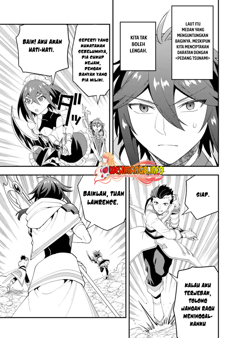 Kouryakuhon o Kushi Suru Saikyou no Mahoutsukai ~”meirei sa sero” to wa Iwa Senai Oreryuu Mao Tobatsu Saizen Ruuto ~ Chapter 43.1 - halaman 9