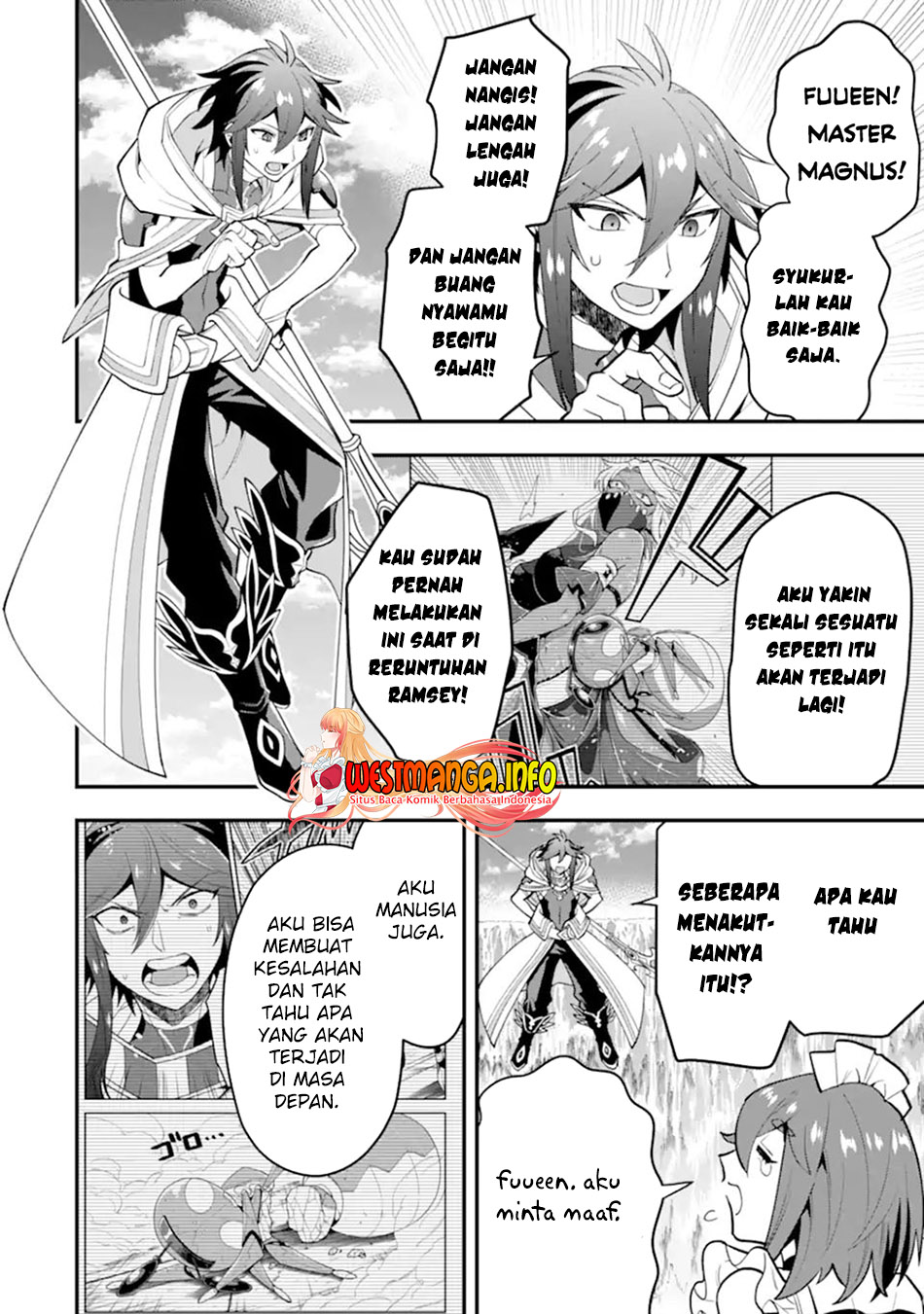 Kouryakuhon o Kushi Suru Saikyou no Mahoutsukai ~”meirei sa sero” to wa Iwa Senai Oreryuu Mao Tobatsu Saizen Ruuto ~ Chapter 43.2 - halaman 10