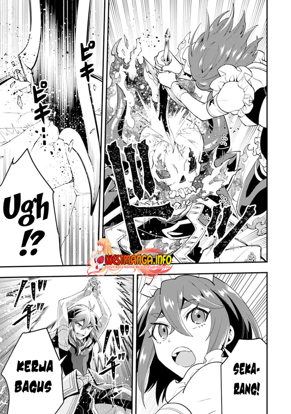 Kouryakuhon o Kushi Suru Saikyou no Mahoutsukai ~”meirei sa sero” to wa Iwa Senai Oreryuu Mao Tobatsu Saizen Ruuto ~ Chapter 43.2 - halaman 15