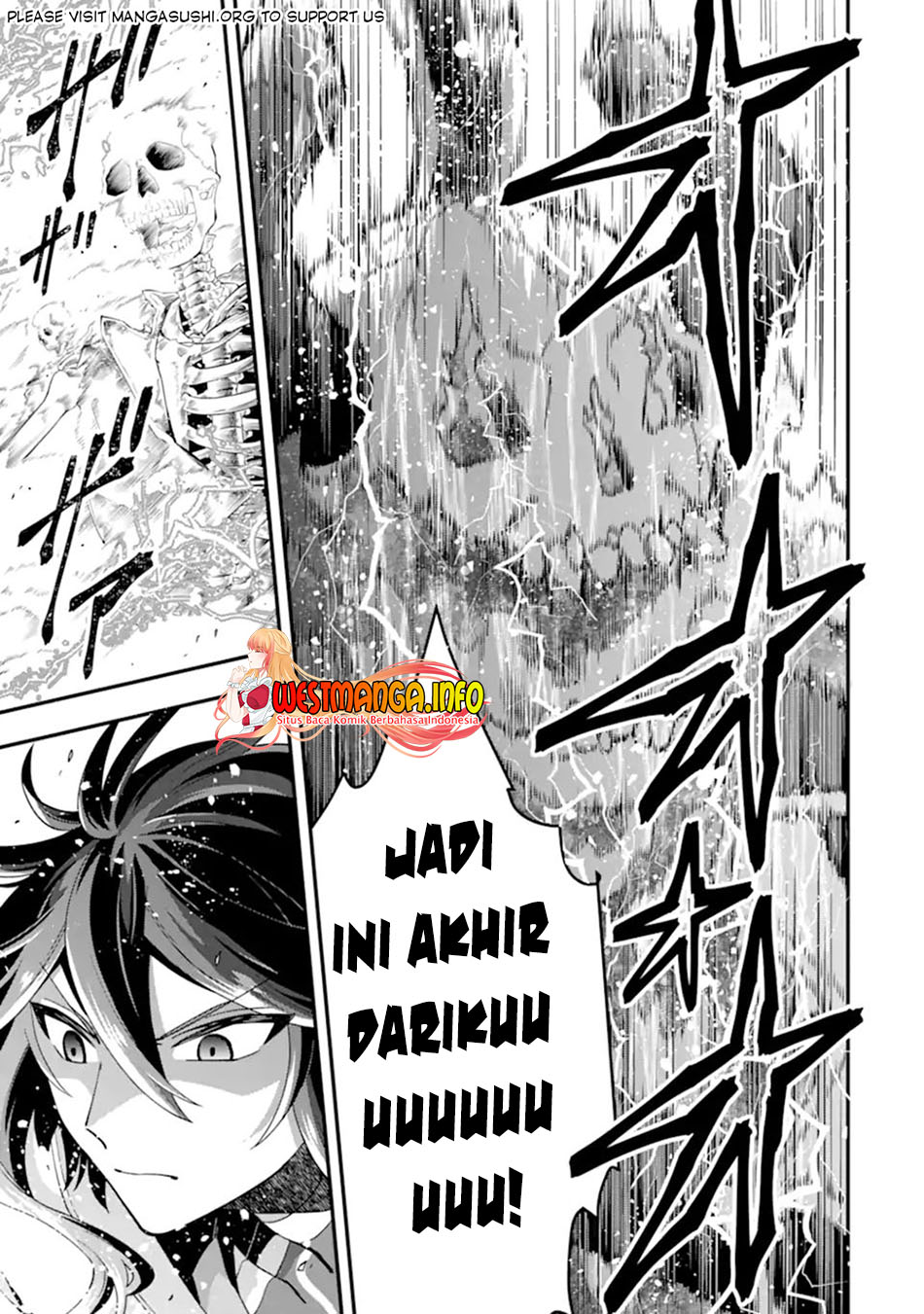Kouryakuhon o Kushi Suru Saikyou no Mahoutsukai ~”meirei sa sero” to wa Iwa Senai Oreryuu Mao Tobatsu Saizen Ruuto ~ Chapter 43.2 - halaman 17