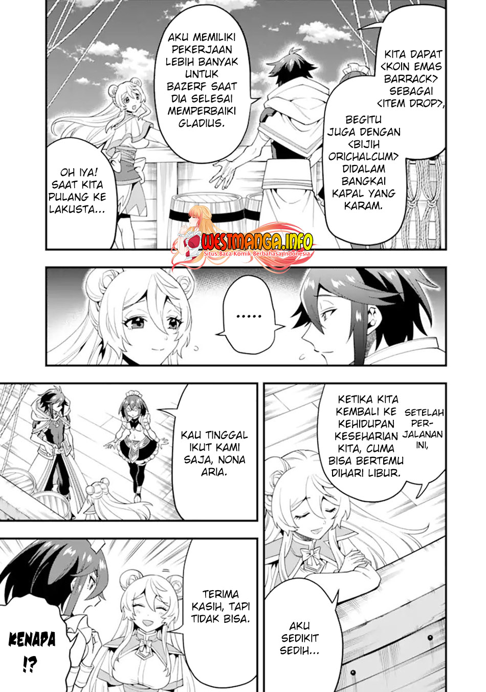 Kouryakuhon o Kushi Suru Saikyou no Mahoutsukai ~”meirei sa sero” to wa Iwa Senai Oreryuu Mao Tobatsu Saizen Ruuto ~ Chapter 44 - halaman 18