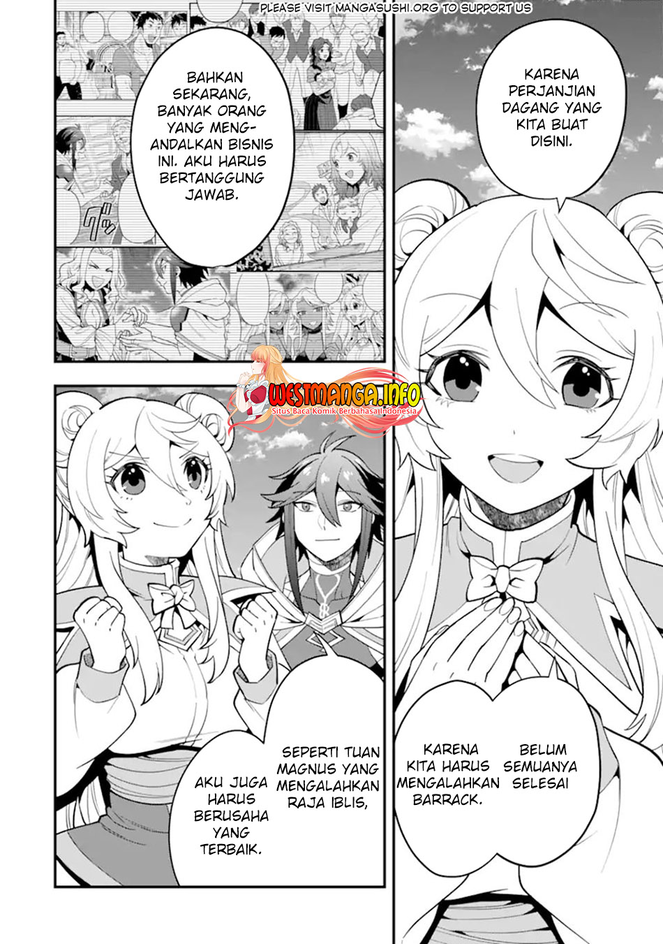 Kouryakuhon o Kushi Suru Saikyou no Mahoutsukai ~”meirei sa sero” to wa Iwa Senai Oreryuu Mao Tobatsu Saizen Ruuto ~ Chapter 44 - halaman 19