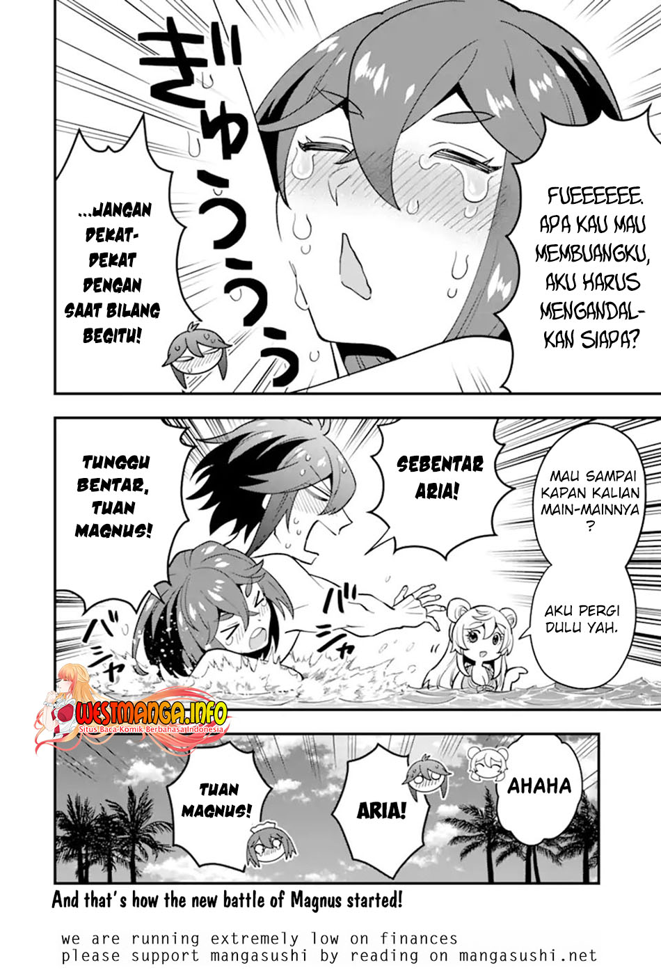 Kouryakuhon o Kushi Suru Saikyou no Mahoutsukai ~”meirei sa sero” to wa Iwa Senai Oreryuu Mao Tobatsu Saizen Ruuto ~ Chapter 44 - halaman 33