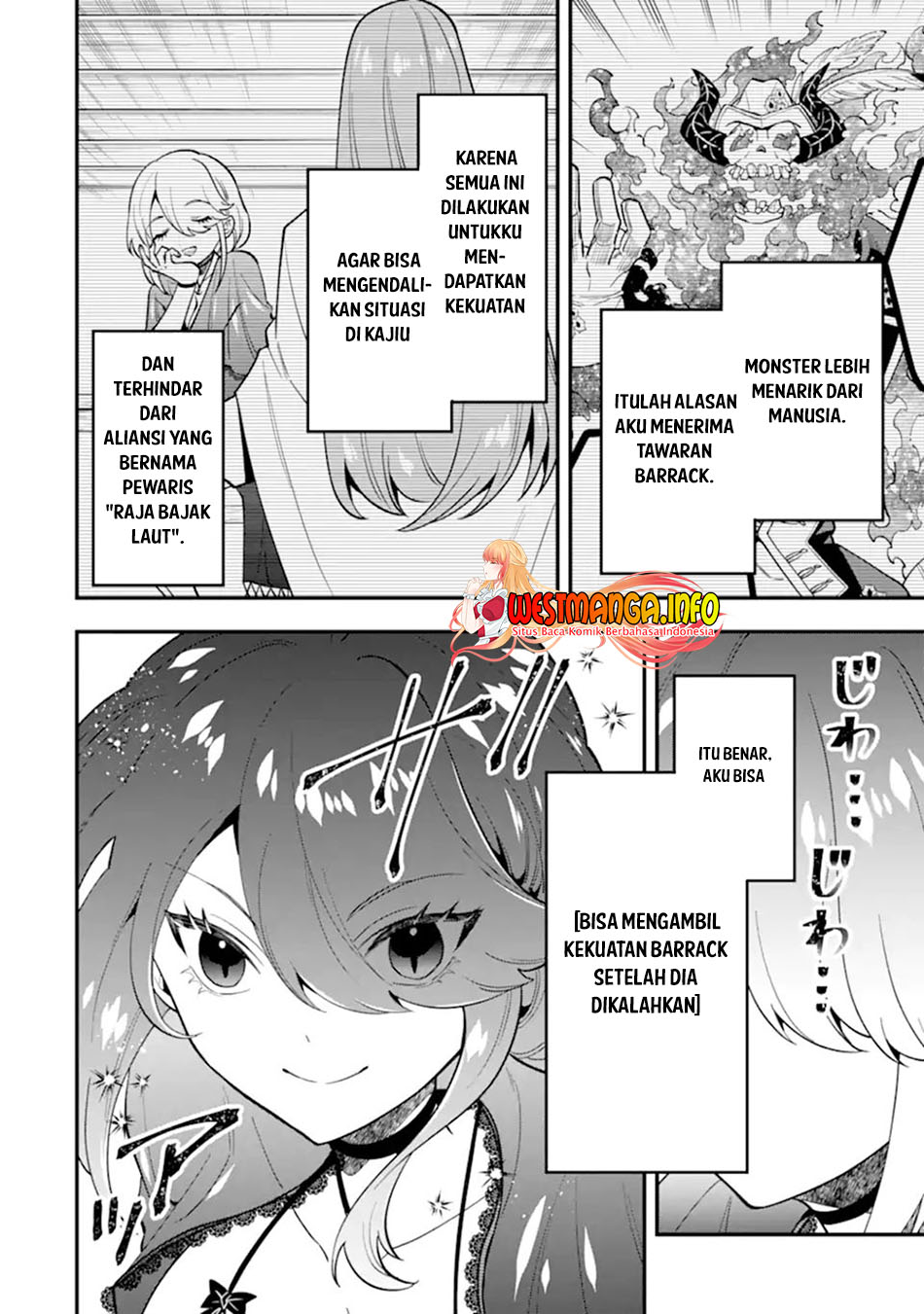 Kouryakuhon o Kushi Suru Saikyou no Mahoutsukai ~”meirei sa sero” to wa Iwa Senai Oreryuu Mao Tobatsu Saizen Ruuto ~ Chapter 44 - halaman 4