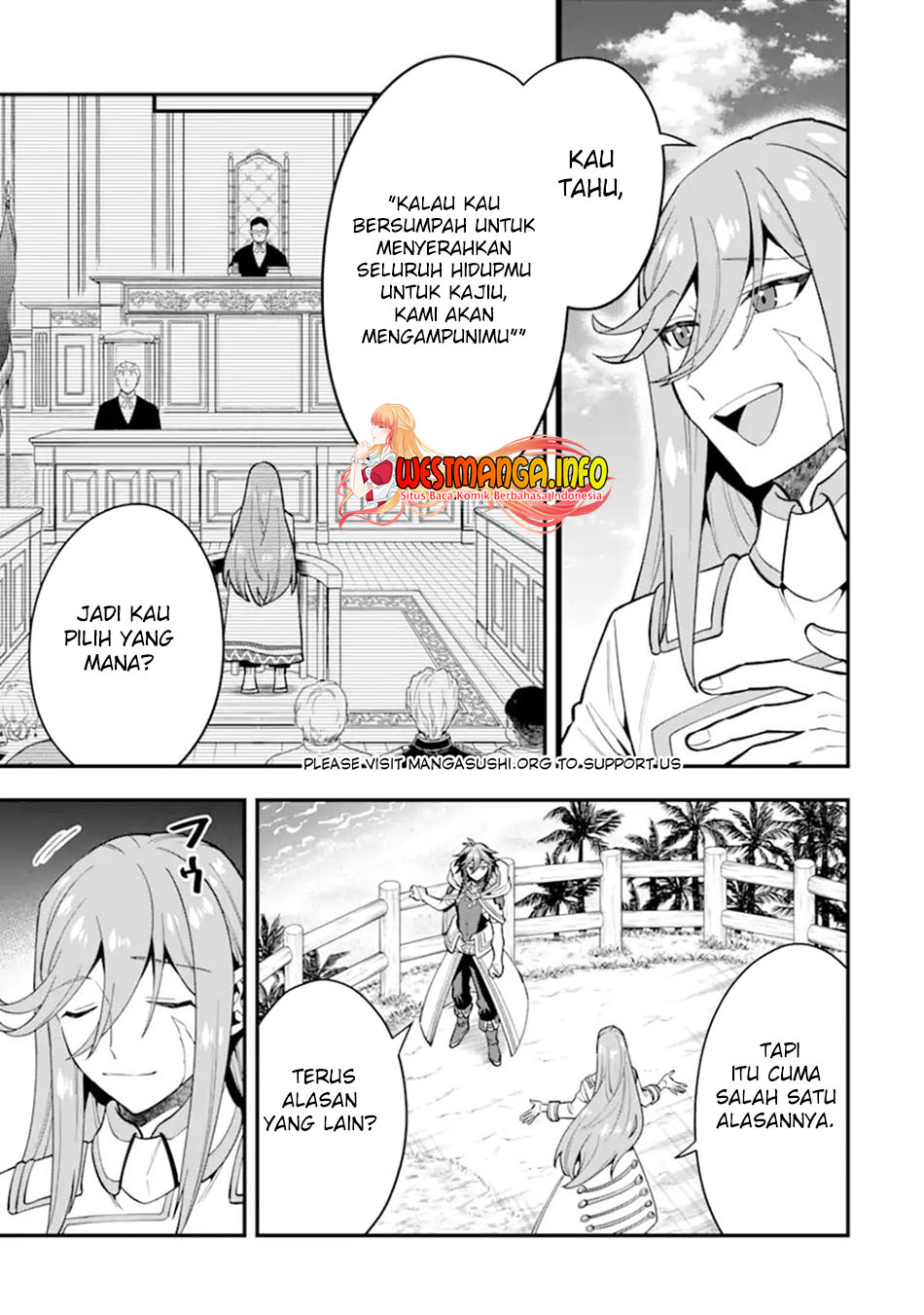 Kouryakuhon o Kushi Suru Saikyou no Mahoutsukai ~”meirei sa sero” to wa Iwa Senai Oreryuu Mao Tobatsu Saizen Ruuto ~ Chapter 44 - halaman 7
