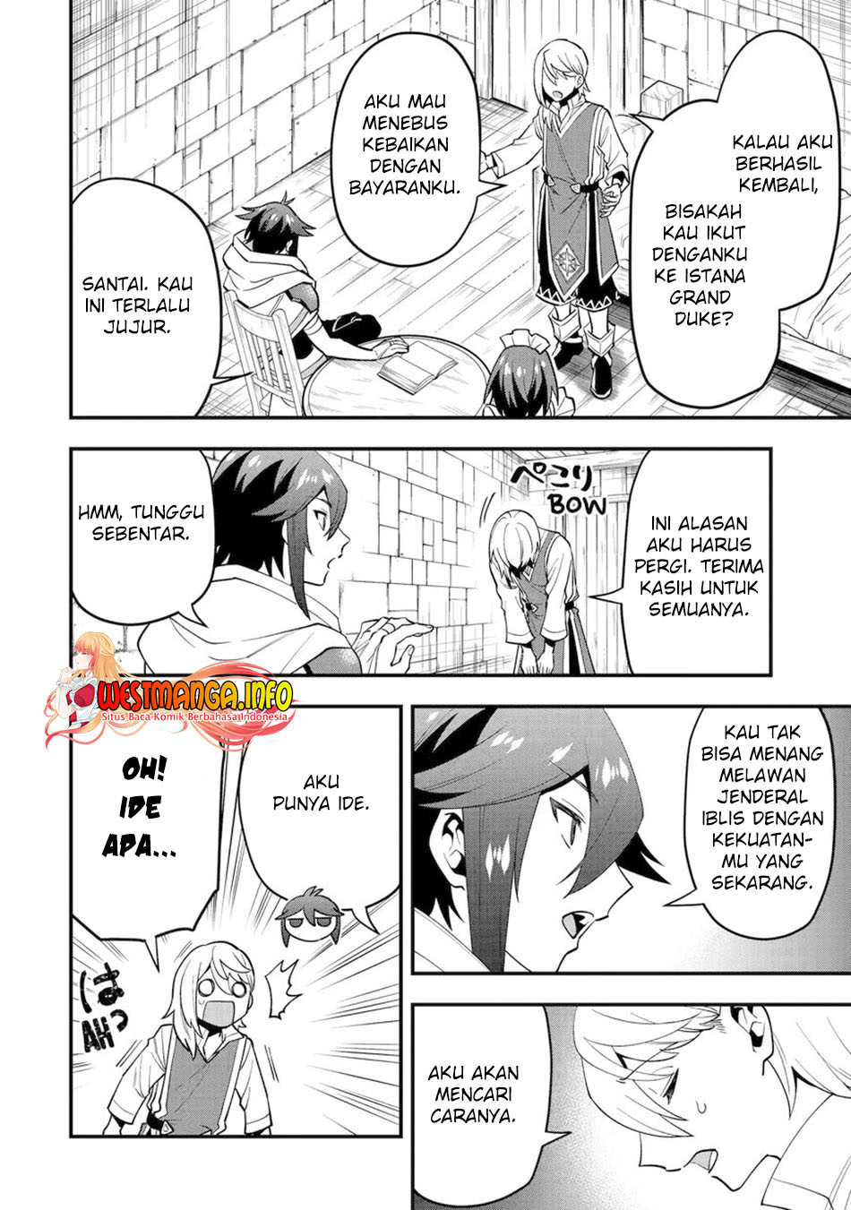 Kouryakuhon o Kushi Suru Saikyou no Mahoutsukai ~”meirei sa sero” to wa Iwa Senai Oreryuu Mao Tobatsu Saizen Ruuto ~ Chapter 45.1 - halaman 12