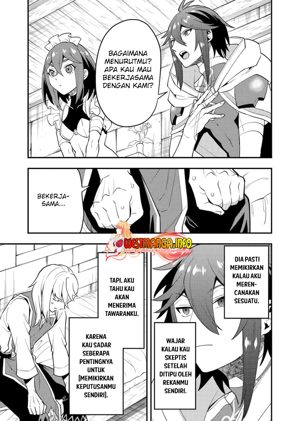 Kouryakuhon o Kushi Suru Saikyou no Mahoutsukai ~”meirei sa sero” to wa Iwa Senai Oreryuu Mao Tobatsu Saizen Ruuto ~ Chapter 45.1 - halaman 15
