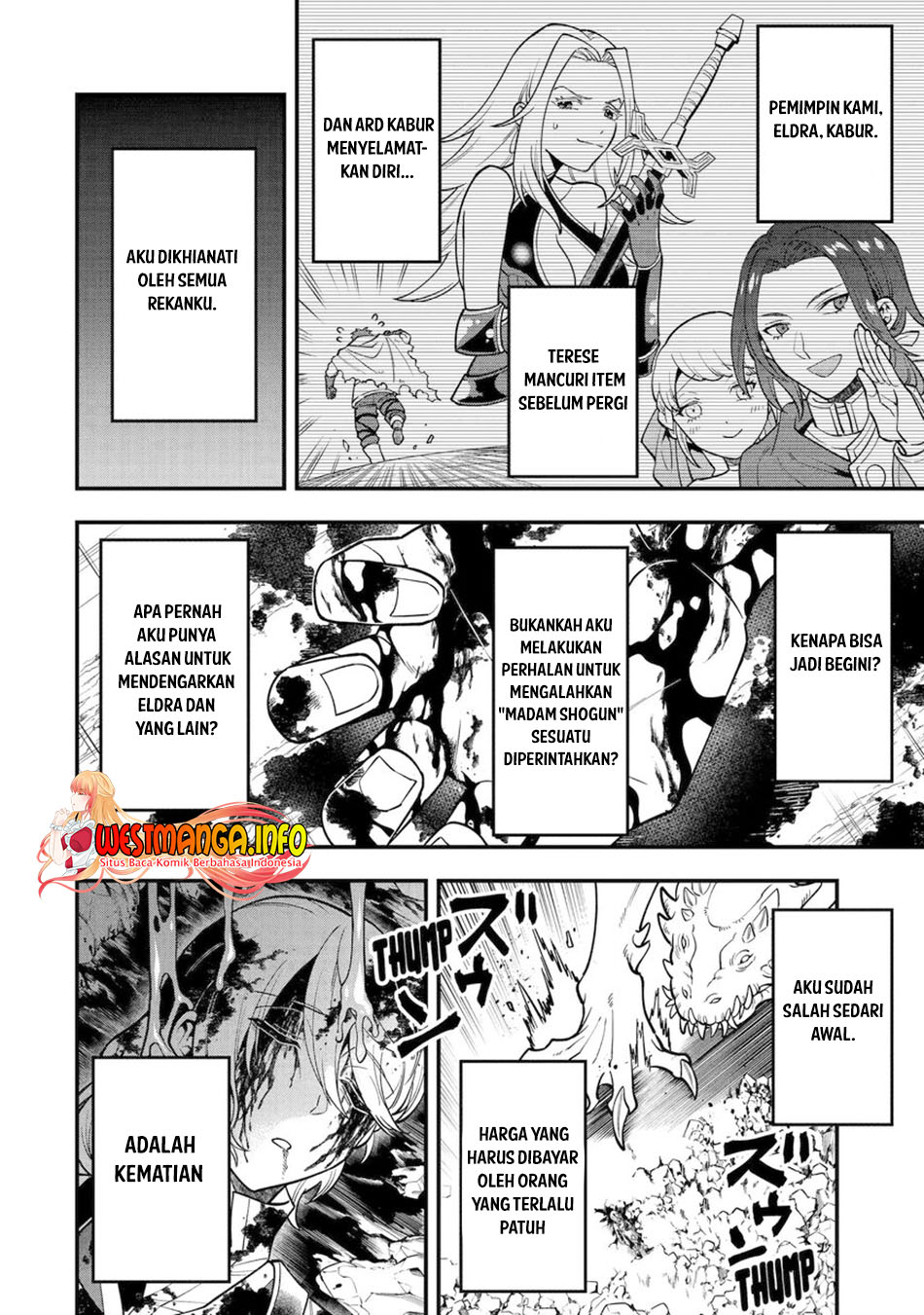 Kouryakuhon o Kushi Suru Saikyou no Mahoutsukai ~”meirei sa sero” to wa Iwa Senai Oreryuu Mao Tobatsu Saizen Ruuto ~ Chapter 45.1 - halaman 4