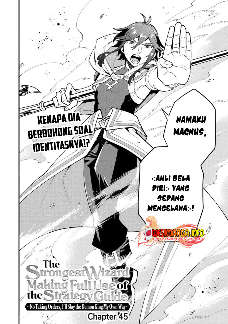 Kouryakuhon o Kushi Suru Saikyou no Mahoutsukai ~”meirei sa sero” to wa Iwa Senai Oreryuu Mao Tobatsu Saizen Ruuto ~ Chapter 45.1 - halaman 6