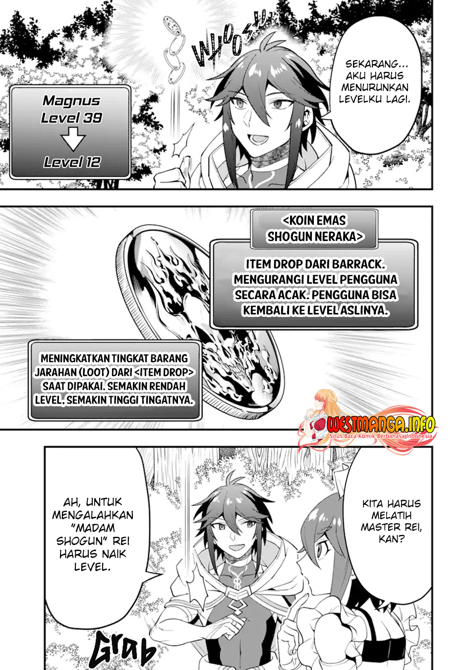Kouryakuhon o Kushi Suru Saikyou no Mahoutsukai ~”meirei sa sero” to wa Iwa Senai Oreryuu Mao Tobatsu Saizen Ruuto ~ Chapter 45.2 - halaman 10