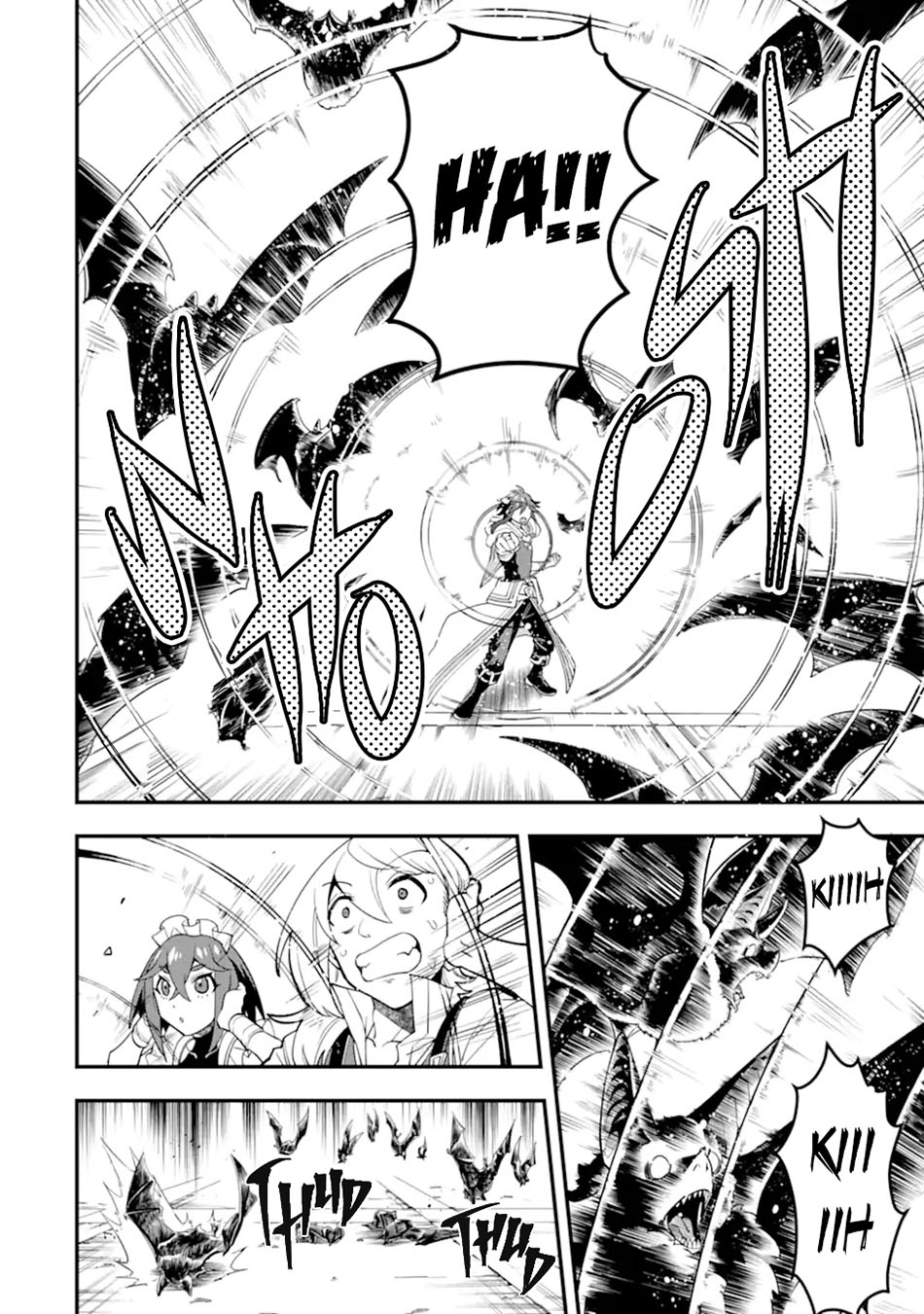 Kouryakuhon o Kushi Suru Saikyou no Mahoutsukai ~”meirei sa sero” to wa Iwa Senai Oreryuu Mao Tobatsu Saizen Ruuto ~ Chapter 46.1 - halaman 12