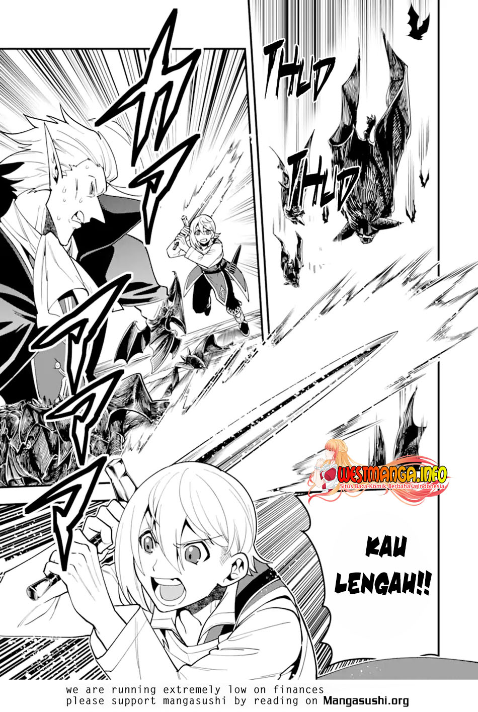 Kouryakuhon o Kushi Suru Saikyou no Mahoutsukai ~”meirei sa sero” to wa Iwa Senai Oreryuu Mao Tobatsu Saizen Ruuto ~ Chapter 46.1 - halaman 17