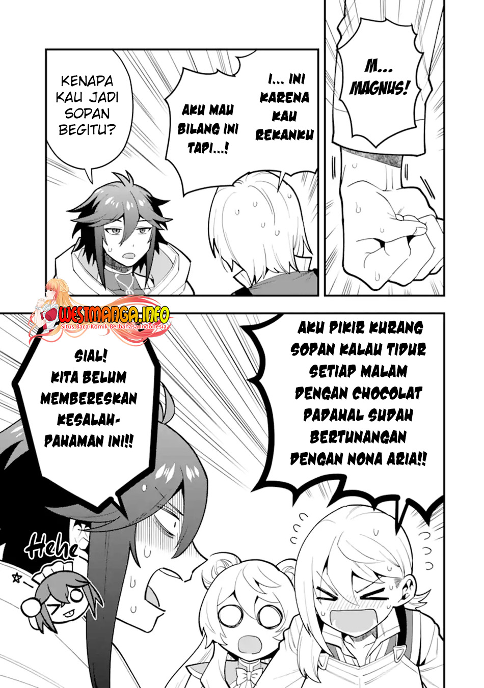 Kouryakuhon o Kushi Suru Saikyou no Mahoutsukai ~”meirei sa sero” to wa Iwa Senai Oreryuu Mao Tobatsu Saizen Ruuto ~ Chapter 47.1 - halaman 11