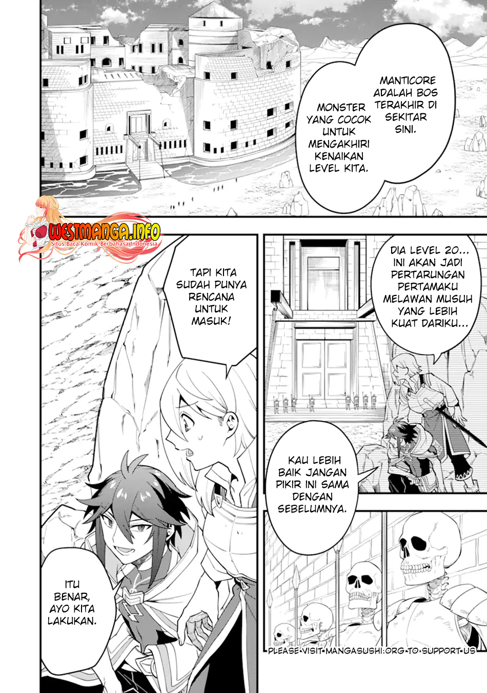 Kouryakuhon o Kushi Suru Saikyou no Mahoutsukai ~”meirei sa sero” to wa Iwa Senai Oreryuu Mao Tobatsu Saizen Ruuto ~ Chapter 47.1 - halaman 12