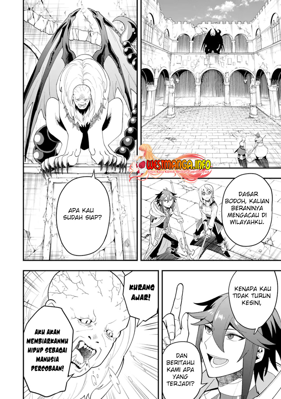 Kouryakuhon o Kushi Suru Saikyou no Mahoutsukai ~”meirei sa sero” to wa Iwa Senai Oreryuu Mao Tobatsu Saizen Ruuto ~ Chapter 47.1 - halaman 14